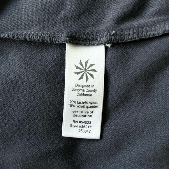 Athleta charcoal grey Asymmetrical Skirt - Picture 11 of 11